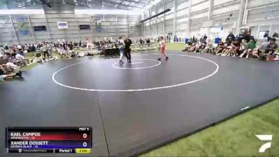 170 lbs Round 3 (8 Team) - Kael Campos, Washington vs Xander Dossett, Georgia BLACK