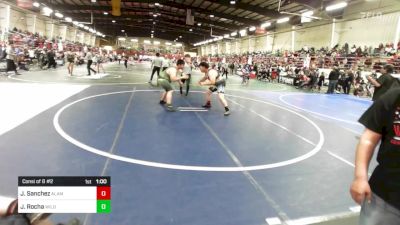 285 lbs Consi Of 8 #2 - James Sanchez, Alamosa vs Jesus Rocha, Wild Pack