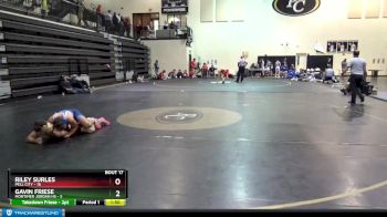 160 lbs Placement Matches (8 Team) - Gavin Friese, Mortimer Jordan HS vs Riley Surles, Pell City