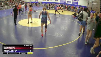 135 lbs 3rd Place Match - Elena Flores, Hermiston Wrestling vs Kassidy Hadden, Cornerstone Mat Club