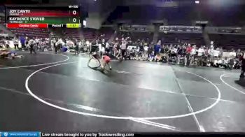 W-106 lbs Round 1 (16 Team) - Joy Cantu, Indiana vs Kaydence Stover, Tennessee