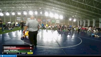 78 lbs Semifinal - Daniel Martinez, Sunkist Kids Monster Garage vs Gannen Majka, Black Fox Wrestling Academy