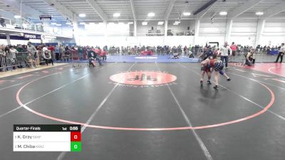 88 lbs Quarterfinal - Kylea Gray, Sanford vs Mia Chiba, Krazy Monkey WC