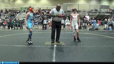 101 lbs Semifinal - Kai Enos, American Gladiators vs Thayne Gourley, Ramblers