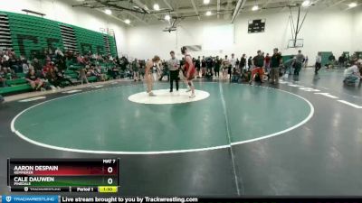 182 lbs Semifinal - Cale Dauwen, Pinedale vs Aaron Despain, Kemmerer