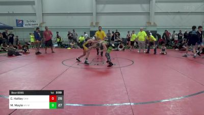 110 lbs Pools - Christopher Hatley, CKW Backyard Barbarians vs Micah Mayle, WV Wild 2