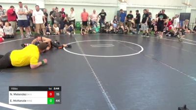 115 lbs Pools - Nelson Melendez, 84 Athletes (VA) vs Ethan McKenzie, Mineral Wells Bulldawgs