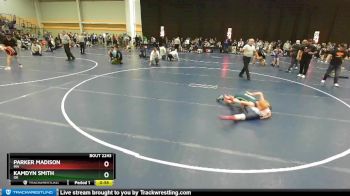 84 lbs Quarterfinal - Kamdyn Smith, OK vs Parker Madison, MN