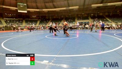 Consolation - Isaac Harris, Wagoner Takedown Club vs Sammy Taylor III, Mustang Bronco Wrestling Club