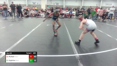 76 lbs Round 5 (10 Team) - Griffin McNair, Wolfpack WC vs Seth Hopkins, Virginia Team Predator