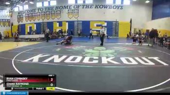 120 lbs Round 1 (8 Team) - Ryan Cominsky, Eagle Empire vs Izaiah Raymond, Team Osceola