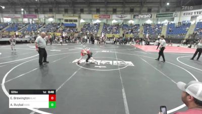 62 lbs Final - Everett Brewington, Black Fox Wrestling Academy vs Asher Ruybal, Sargent Wrestling