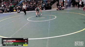 145 lbs 1st Place Match - Cody Vansiegman, Palmer High School vs Tristen Mayer, Colony High School