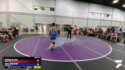 152 lbs Quarters & 1st Wb (16 Team) - Ryder Block, Iowa vs Max Speaker, Kentucky