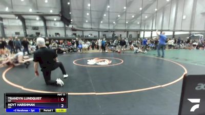 113 lbs Champ. Round 2 - Trandyn Lundquist, WA vs Hoyt Harshman, WA