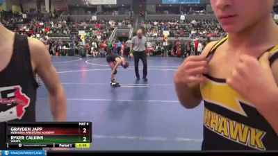 90 lbs Champ. Round 3 - Jett Kramer, Moyer Elite vs Xavier Luna, Ironhawk Wrestling Academy IA