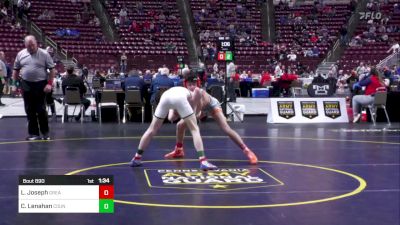 114 lbs Round Of 32 - Leo Joseph, Greater Latrobe vs Connor Lenahan, Council Rock So