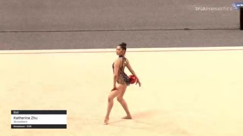 Katherine Zhu - Ball, Skywalkers - 2021 USA Gymnastics Championships