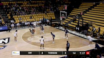 Replay: George Washington vs Towson - Women's | Dec 6 @ 11 AM