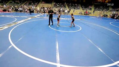 65 lbs Rr Rnd 4 - Ila Price, Tulsa Blue T Panthers vs Bristol White, Spartan Wrestling Fort Smith