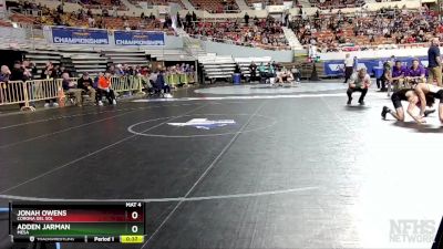 D1-106 lbs Cons. Semi - Adden Jarman, Mesa vs Jonah Owens, Corona Del Sol