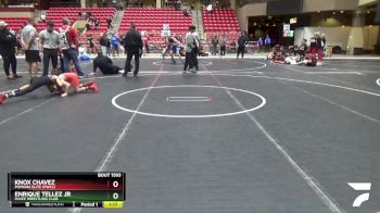 72 lbs 5th Place Match - Enrique Tellez Jr, Maize Wrestling Club vs Knox Chavez, Pomona Elite (PWCC)