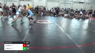 140 lbs Semifinal - John Adams, Team Gotcha vs Jeff Garcia, Olympia National