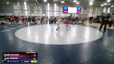 115 lbs Cons. Round 4 - Eliana Salazar, CA vs Alina Bardoni, NV