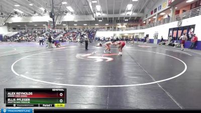 174 lbs Semifinal - Alex Reynolds, Grand View (Iowa) vs Ellis Pfleger, Unattached Missouri