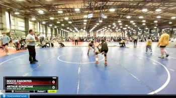 140 lbs Rd# 9- 2:15pm Saturday Final Pool - Arthur Konschak, Maryland Gold vs Rocco Zagorites, Ranger WC