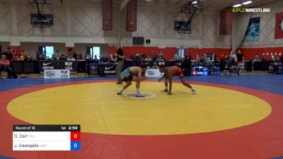 70 kg Round Of 16 - David Carr, ISU/Unattached vs Justin Deangelis, OKRTC