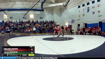 220 lbs Round 3 (4 Team) - William Glesing, New Palestine vs Colin McMahon, Columbus East