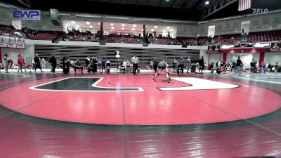 110 lbs Consi Of 8 #1 - Tate Caves, Owasso Girls HS vs Jocelynn Lopez, Jay High School