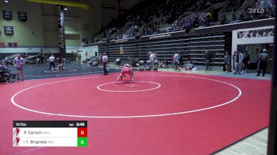 157 lbs Consi Of 8 #2 - Parker Corwin, Gardner-Webb vs Tyler Brignola, Gardner-Webb