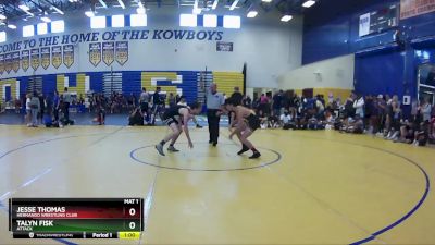 113 lbs Cons. Round 4 - Talyn Fisk, Attack vs Jesse Thomas, Hernando Wrestling Club