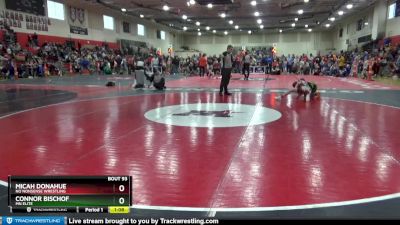 85 lbs Semifinal - Connor Bischof, MN Elite vs Micah Donahue, No Nonsense Wrestling