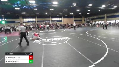 120 lbs Round Of 128 - Daniel Rodriguez, Trabuco Hills HS vs Evan Slaughter, Bad Boys Wrestling