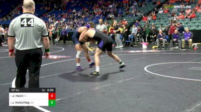 197 lbs Consolation - Josh Hokit, Fresno State vs Jacob Holschlag, Northern Iowa