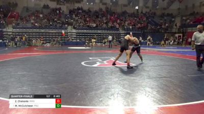 197 lbs Quarterfinal - Zack Chakonis, Northwestern vs Matt McCutcheon, Penn State