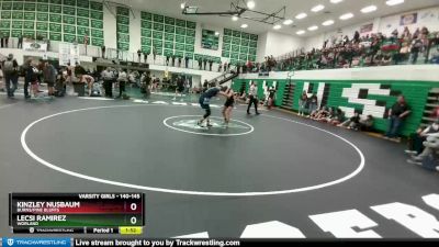 140-145 lbs Cons. Semi - Lecsi Ramirez, Worland vs Kinzley Nusbaum, Burns/Pine Bluffs