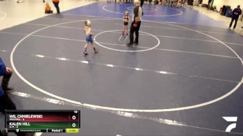 45 lbs Finals (8 Team) - Wil Chmielewski, Waconia vs Kalen Hill, K-M