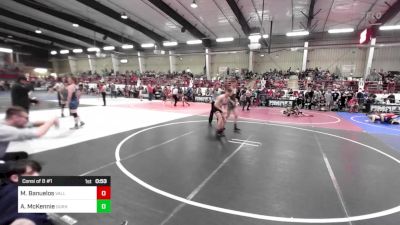 137 lbs Consi Of 8 #1 - Michael Banuelos, Valley Bad Boys vs Asher McKennie, Durango