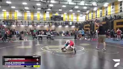 94 lbs Round 2 - Carew Christensen, Iowa vs Charlie Barnhouse, Big Game Wrestling Club