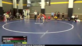 110 lbs Placement - Kaylyn Harrill, Grand View vs Alex Sebek, Chasing Titles
