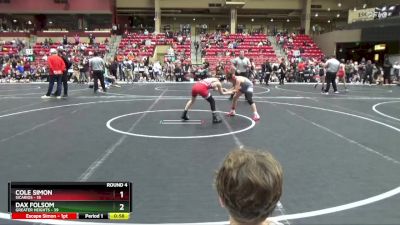 95 lbs Round 4 (6 Team) - Dax Folsom, Greater Heights vs Cole Simon, Sicarios