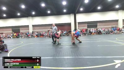 220 lbs Round 1 - Diego Pelletier, Unattached vs Luke Shorter, Unattached