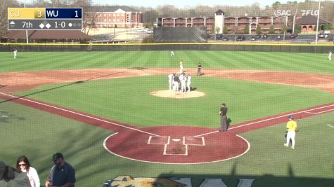 Replay: Coker vs Wingate - DH | Mar 2 @ 2 PM