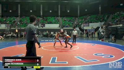 1A-4A 165 Quarterfinal - Torrance Goins, Fultondale vs Aiden Richardson, Dora