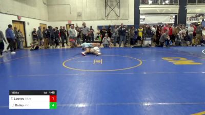 189 lbs R-32 - Talan Looney, Grundy-VA vs Jake Dailey, Wyoming Seminary