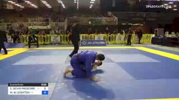 CHRISTOPHER DEVIN PASSERRELLO vs MATTHEW W LEIGHTON 2021 Pan Jiu-Jitsu IBJJF Championship